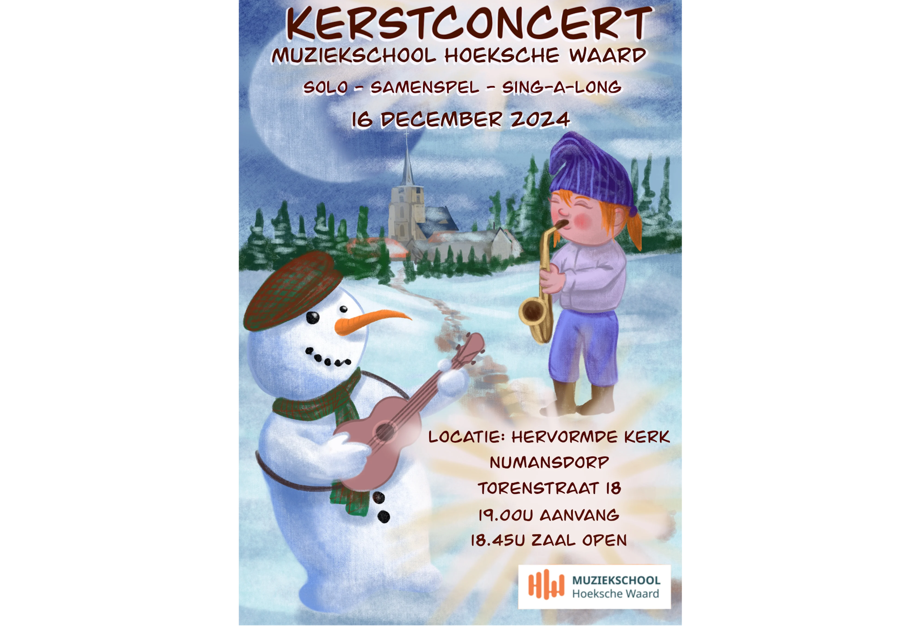 Begeleidende afbeelding Kerstconcert 16 december 2024