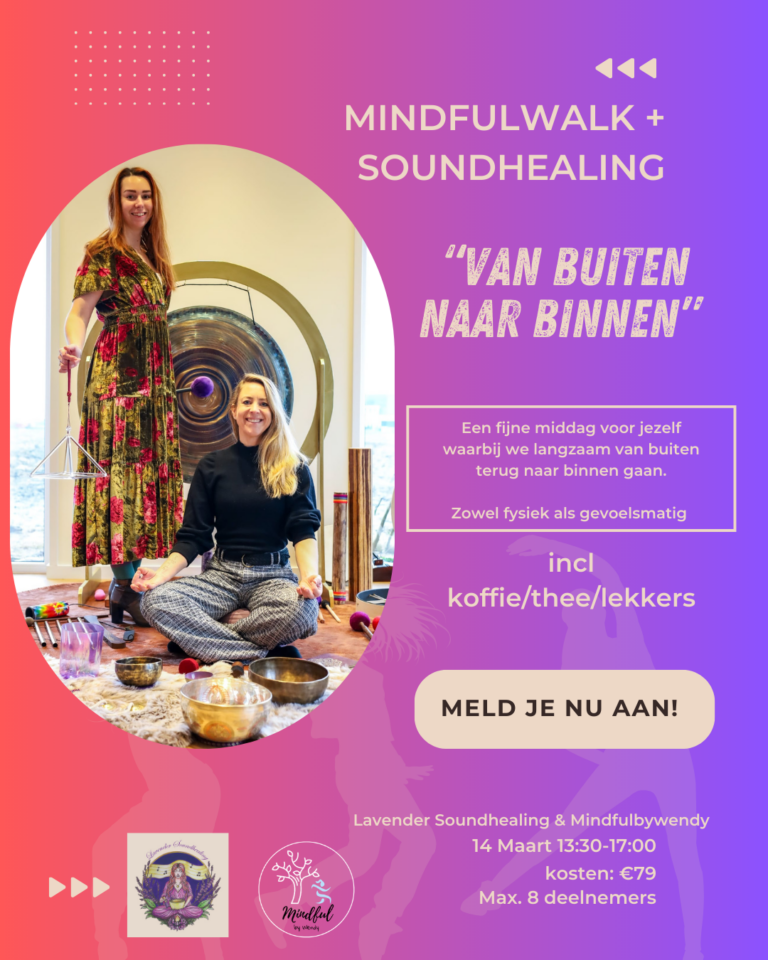 Begeleidende afbeelding Mindfulwalk & Soundhealing