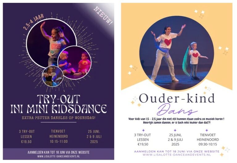 Begeleidende afbeelding MINI KIDSDANCE & OUDER-KIND DANS