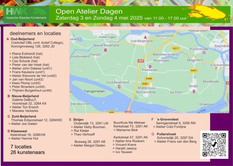 Begeleidende afbeelding 3 en 4 MEI OPEN ATELIER DAGEN