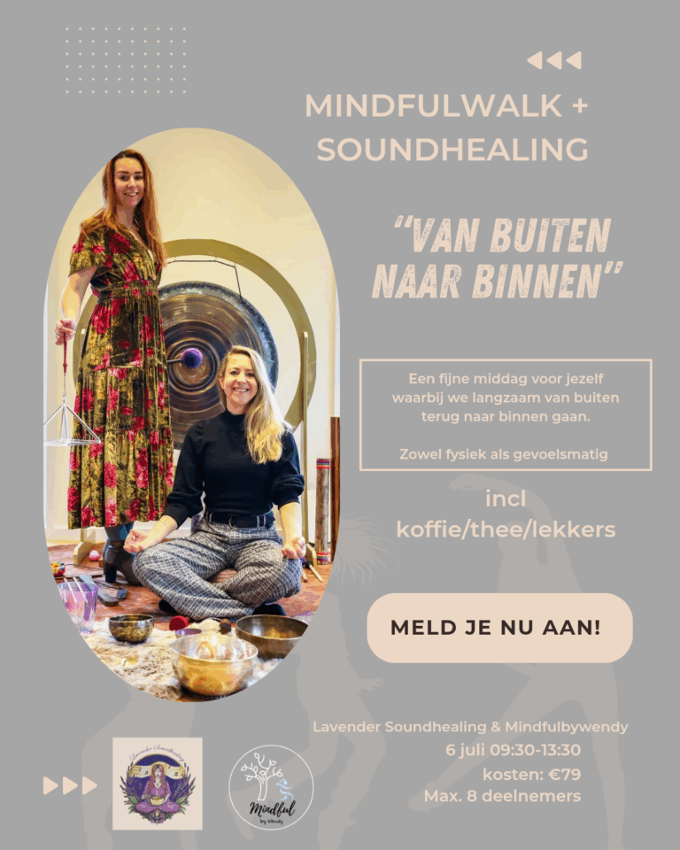 Begeleidende afbeelding Mindfulwalk & Soundhealing
