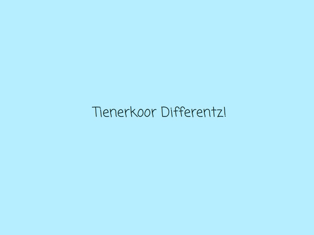 Begeleidende afbeelding Tienerkoor Differentz