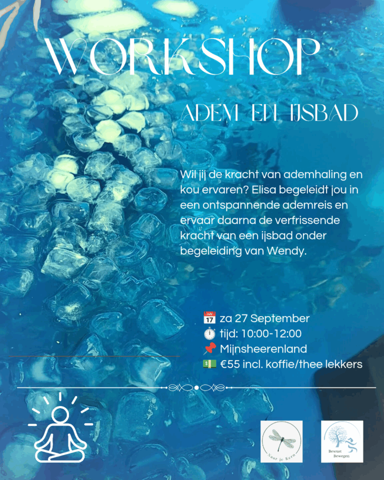 Begeleidende afbeelding Adem en ijsbad workshop