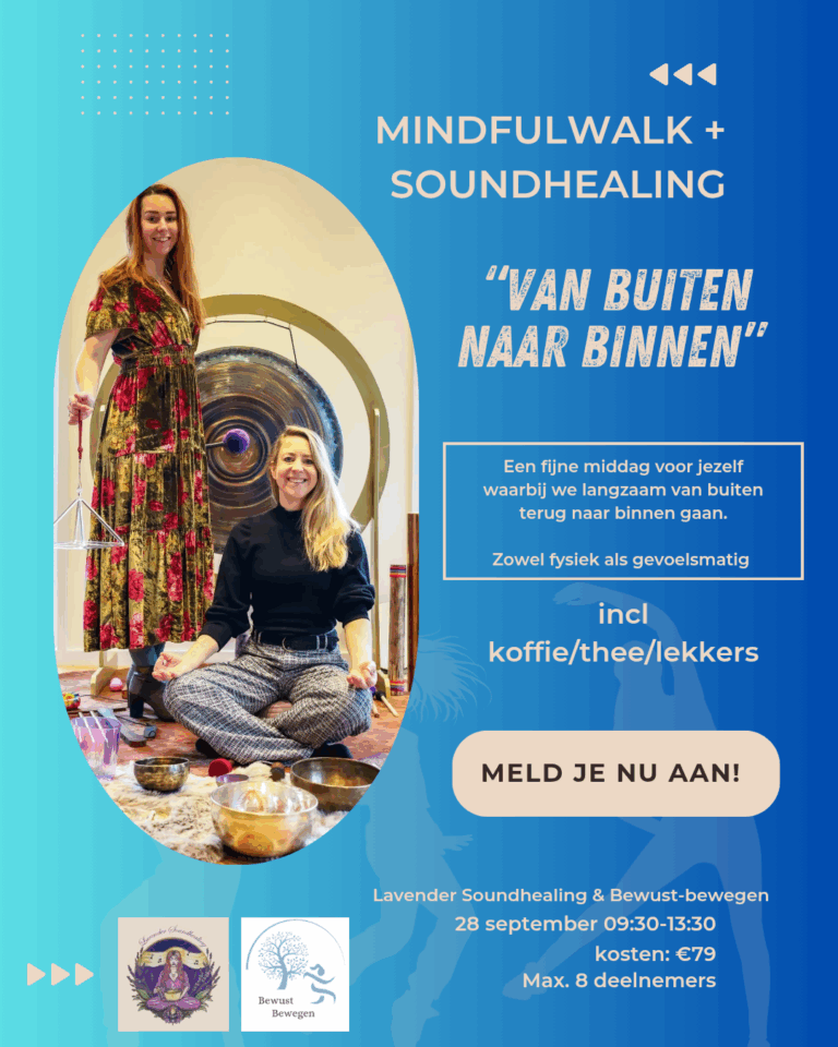 Begeleidende afbeelding Mindfulwalk & Soundhealing