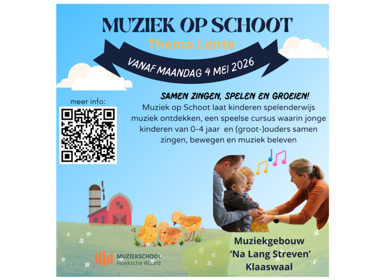 Begeleidende afbeelding Muziek op Schoot