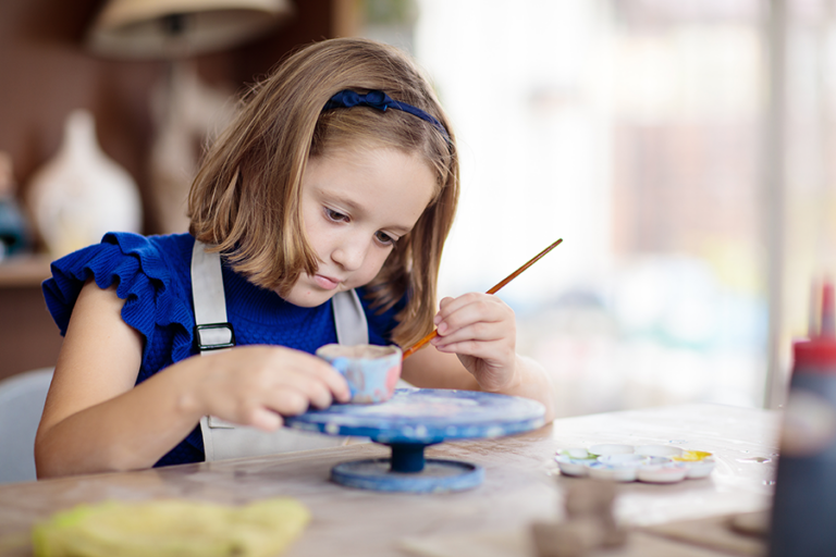 Begeleidende afbeelding Bloempotje maken van klei