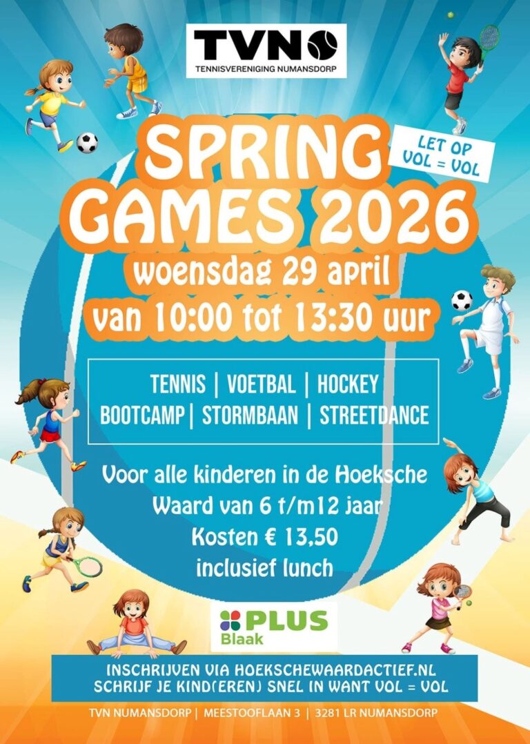 Begeleidende afbeelding Spring Games - TVN