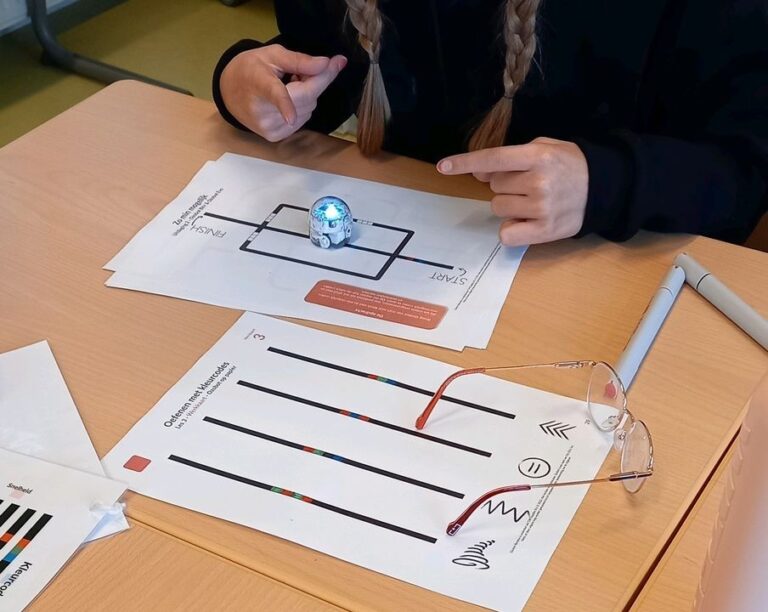 Begeleidende afbeelding Programmeren met Ozobots