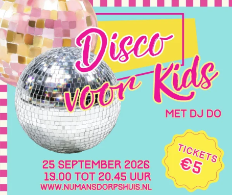 Begeleidende afbeelding Kinderdisco