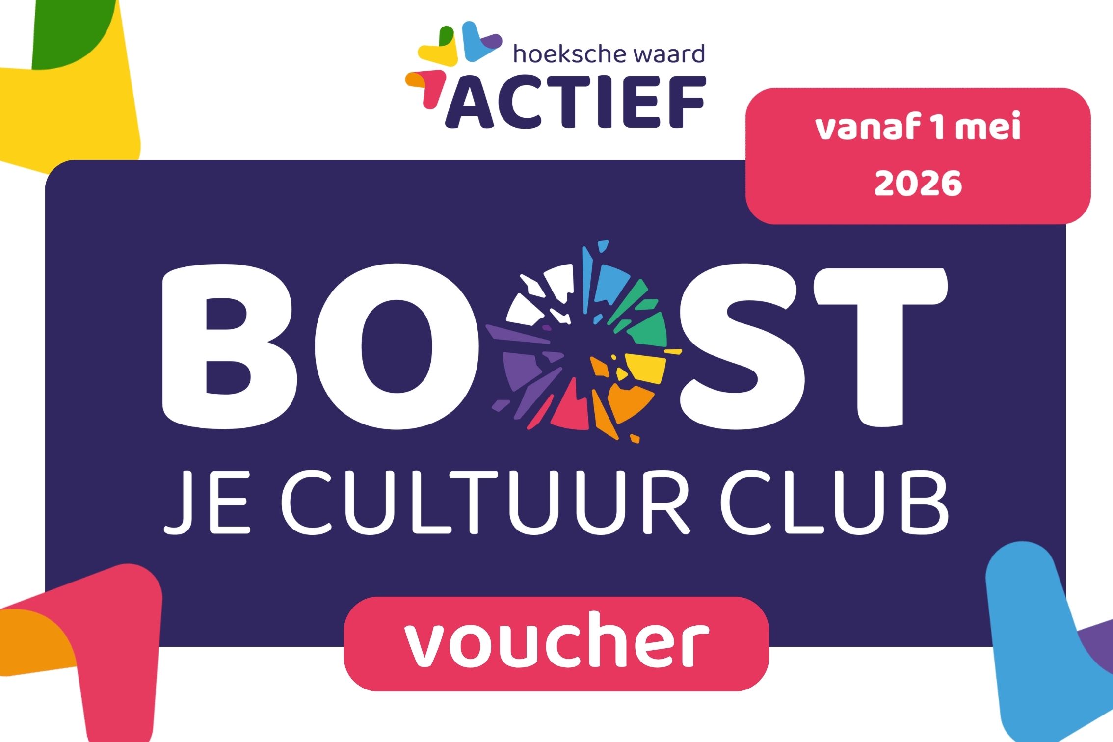 afbeelding Voucherregeling Boost je Cultuurclub